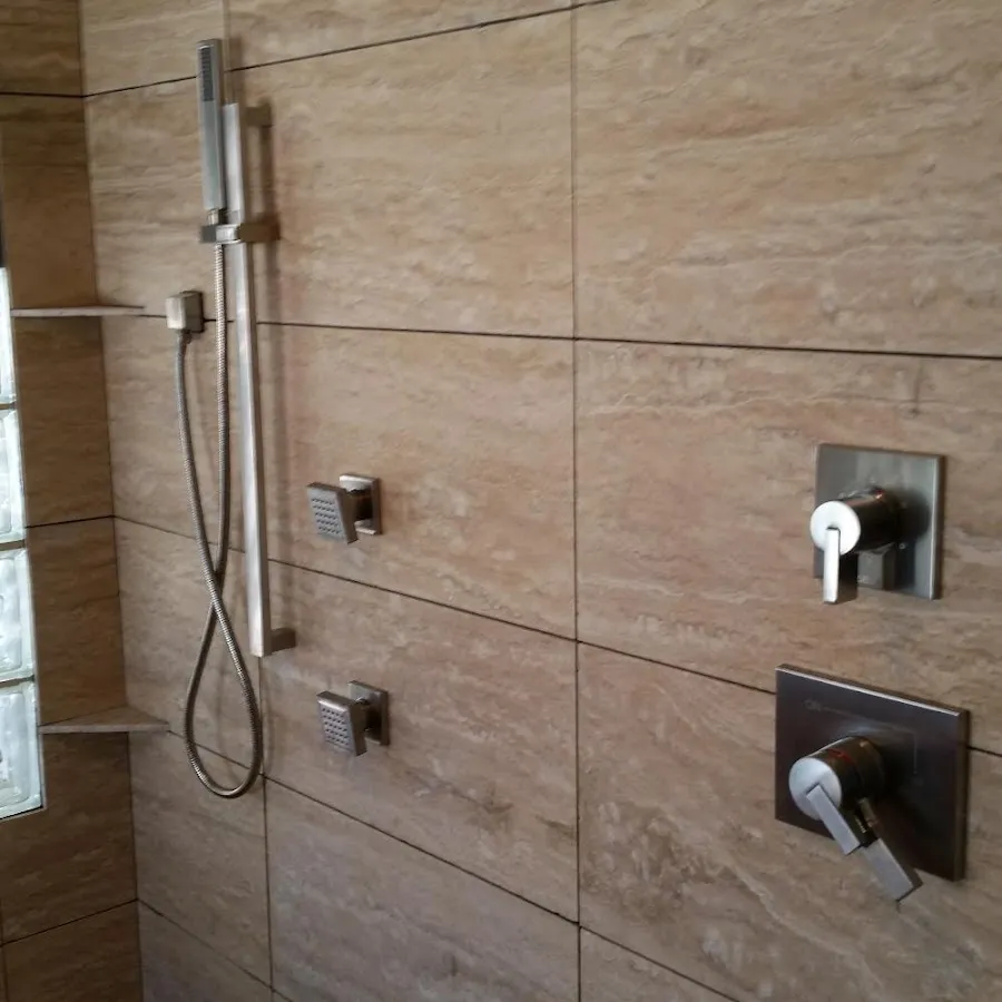 Shower fixture installation for Water Heater Replacement in Fort Collins